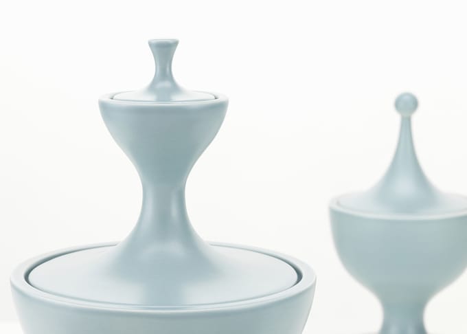 Vitra Ceramic Container - ijsgrijs - No.1