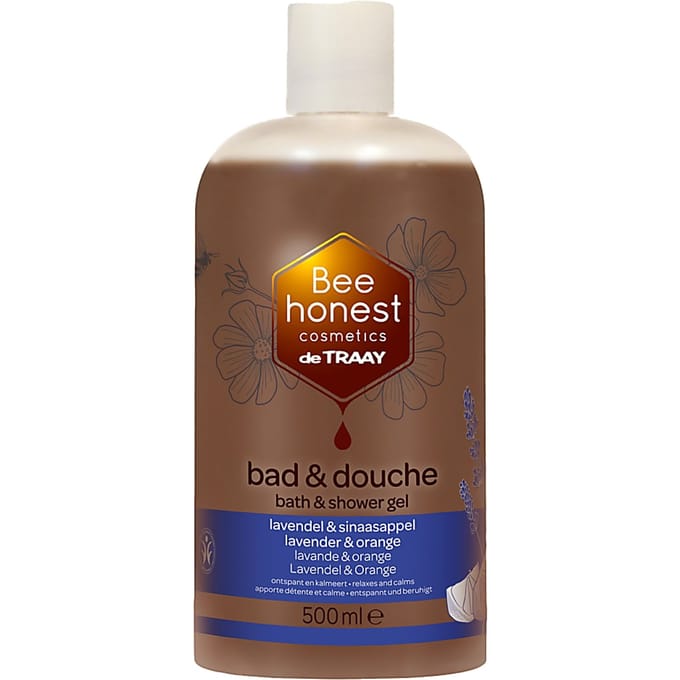 Bee Honest Bad & Douche Lavendel & Sinaasappel - 500 ml