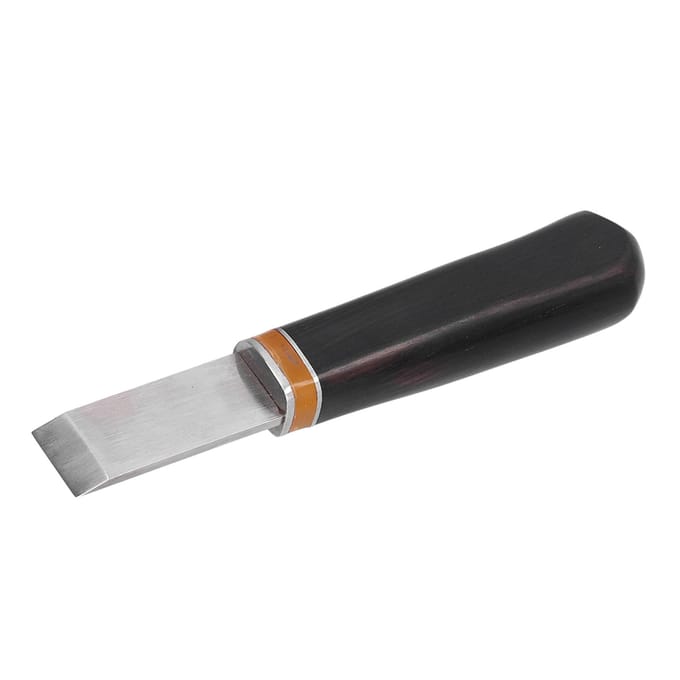 Leren Mes Compact Uiterlijk Lange Levensduur Eenvoudig Gebruik Leerbewerkingsgereedschap gray
