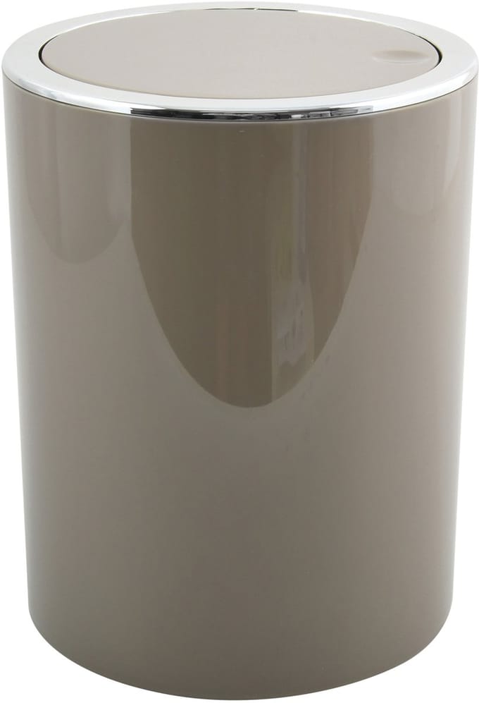 MSV Pedaalemmer 6L - KAMAKA - Prullenbak Badkamer - ABS - Taupe