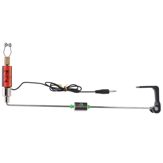 Détecteur d'Alarme de Pêche Indicateurs de Morsure Rouges Accessoire d'Outil de Pêche Professionnel black