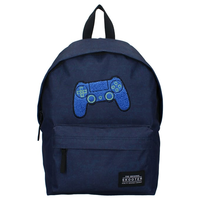 Skooter Daring Dudes Rugzak - Blauw - Game Controller