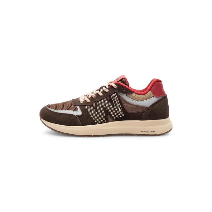 Woden Rigmor Open Mesh Sneakers bruin - Maat 37