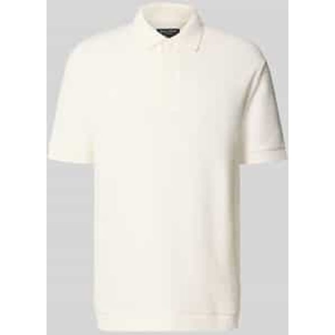 Relaxed fit Poloshirt van Katoenmix