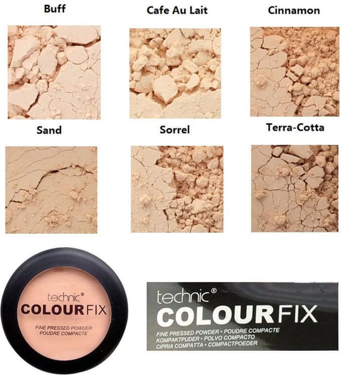Technic Colour Fix Loose Powder - Cinnamon