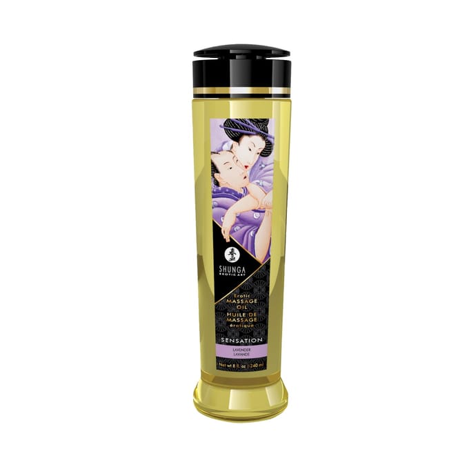Shunga - Massageolie - Sensation Lavender - Lavendel -240 ml