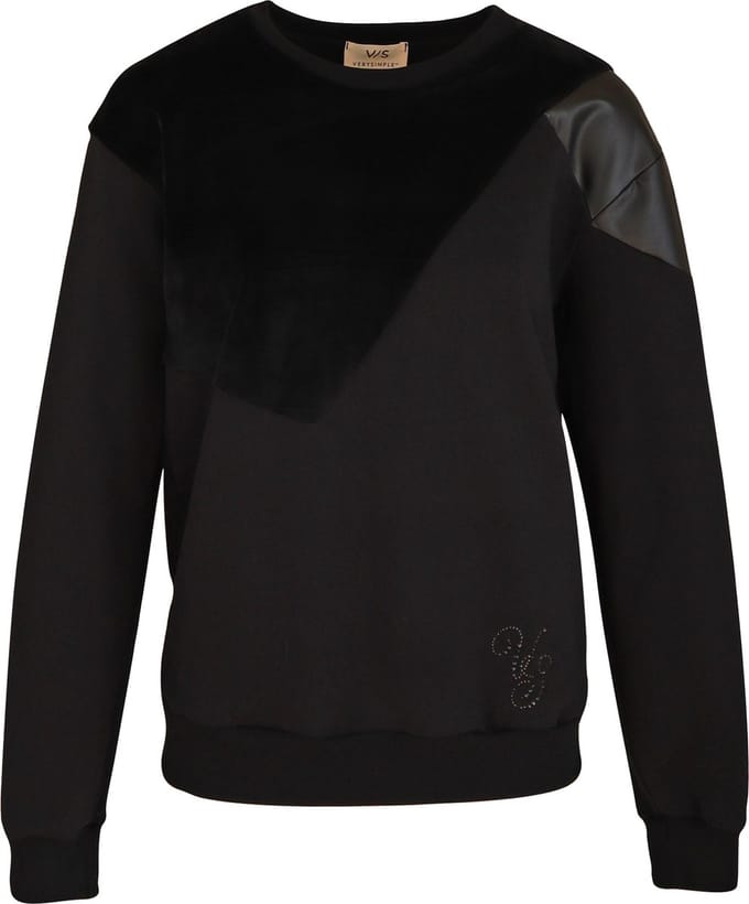 Verysimple • zwarte sweater • maat XS (IT40)