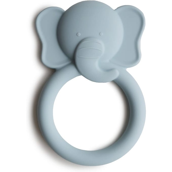 Mushie - Siliconen Bijtspeeltje - Bijtringen - Elephant