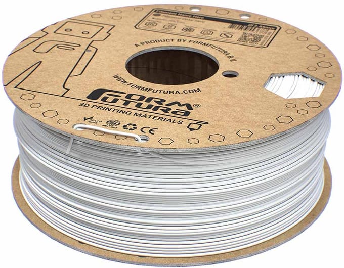 FormFutura EasyFil ePLA Filament - 1.75 mm - Signal White - 1000 gram
