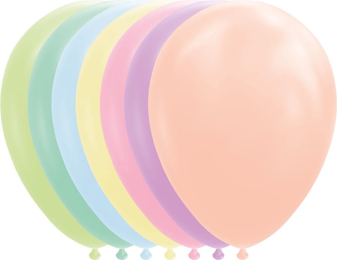 Wefiesta Ballonnen Macarons 30 Cm 25 Stuks