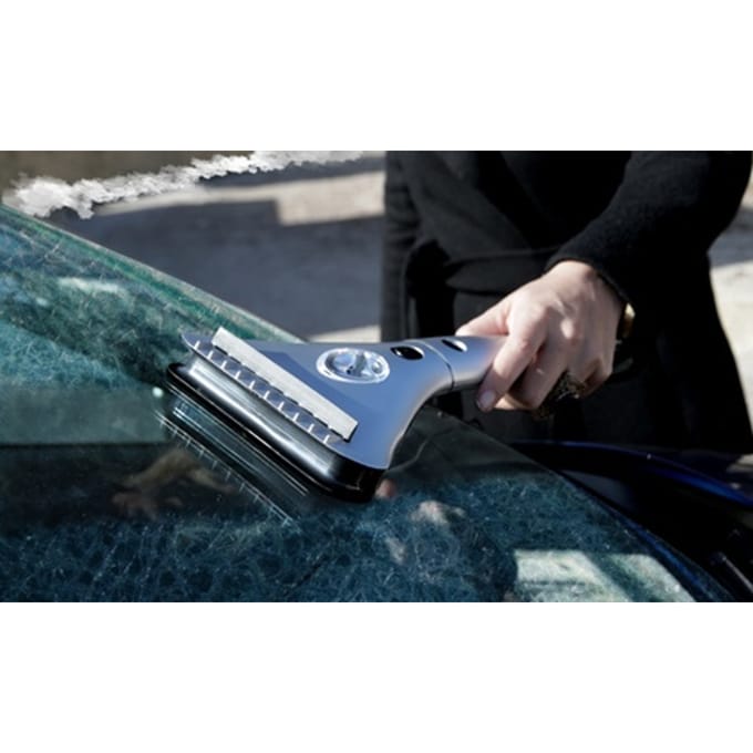 Elektrische ijskrabber/ontdooier voor autoramen