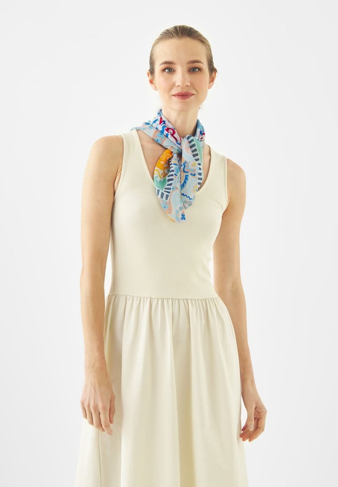 Codello Set van 3 bandana's gemaakt van een fijne mix van modal en katoen