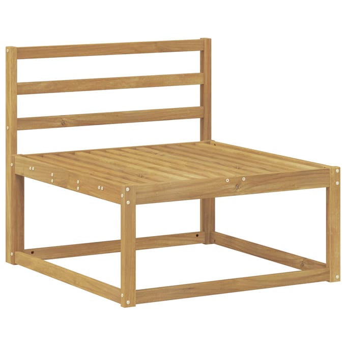vidaXL - Buiten - Midden - Sofa - Wit - 79 - x - 83 - x - 73 - cm