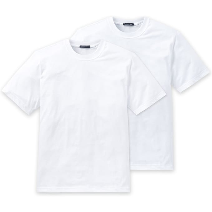 Schiesser American 2P Ronde hals Heren Ondershirt - Maat M