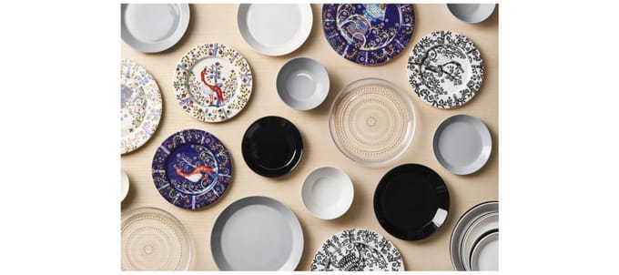 Iittala - Taika wit Bord - 22cm