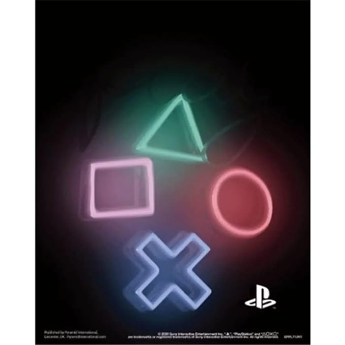 3d lenticulaire poster Pyramid Playstation - Play