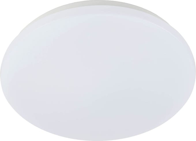 Ledvion - LED Plafonddlamp Wit (Ø22cm - 12W - 3000K - 1200L) IP20 - Geïntegreerd LED