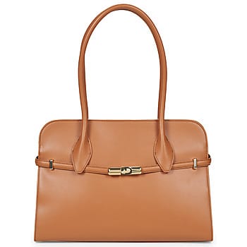FURLA Leren schoudertas Goccia Dome Shoulder Bag Brandy Lichtbruin