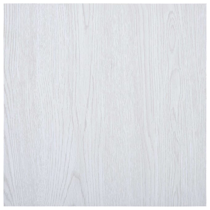vidaXL - Vloerplanken - Wit - Hout - 5,11 - m² - 55 - st - PVC