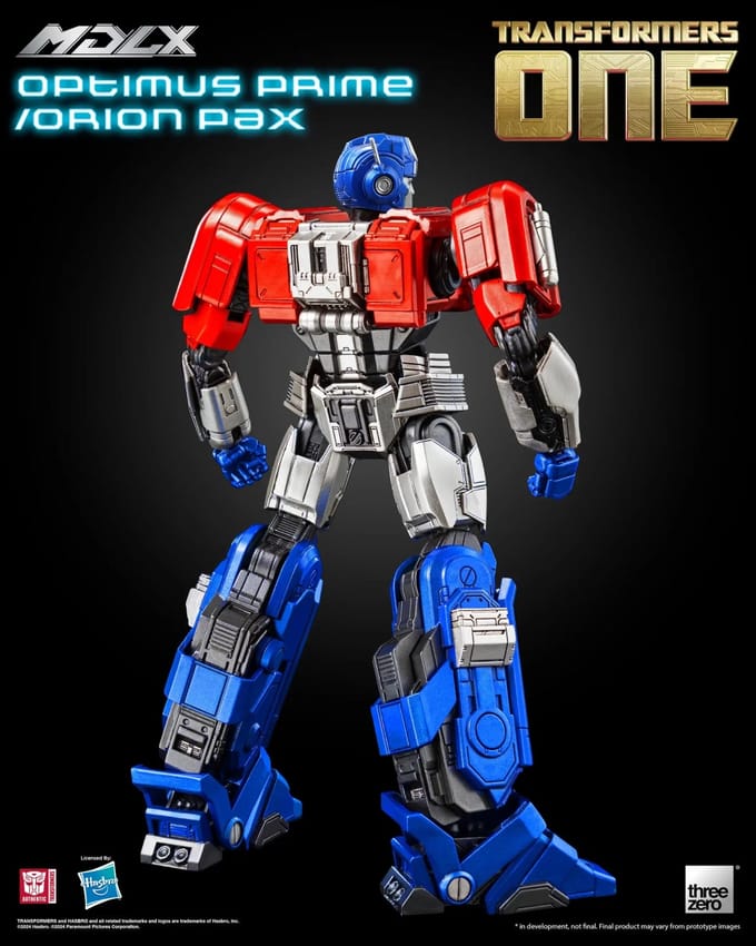 ThreeZero Transformers MDLX Action Figure Optimus Prime/Orion Pax 16 cm Action Figuur