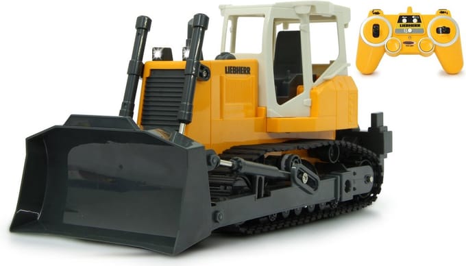 Jamara RC voertuig - 405057 RC Bulldozer Liebherr RC Model Kant en Klaar - 1:20