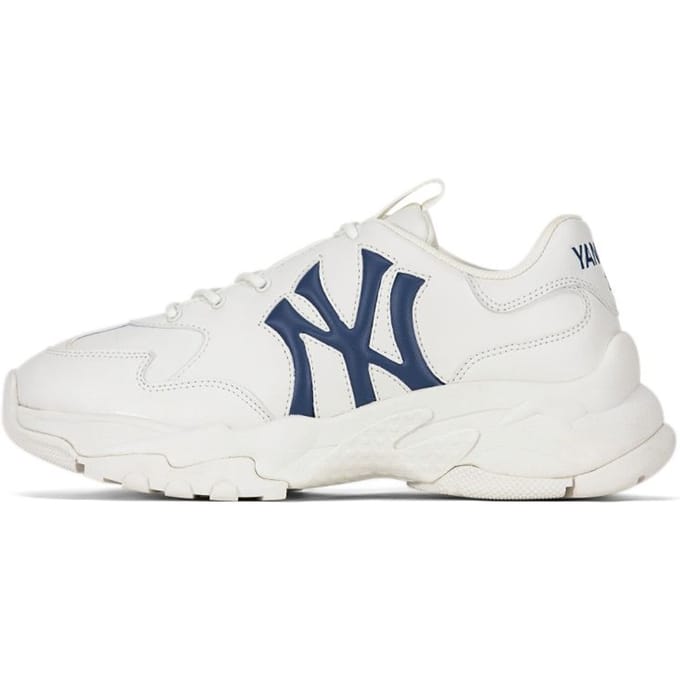 MLB Big Ball Chunky 3D Confortable Polyvalent Augmentant la Hauteur Basse Baskets Style Papa Unisexes Blanc 3ASHBCW3N-50WHS 41 blue