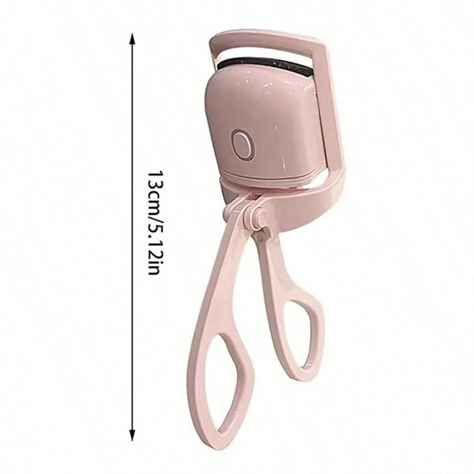 Snel Opwarmende Verwarmde Wimperkruller - USB Oplaadbaar, Draagbaar & Langdurige Wimperkruller Met Verstelbare Temperaturen, Perfect roze