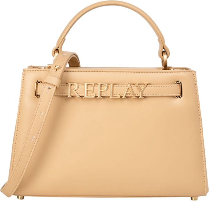 REPLAY Handtas Schoudertas Handbag Safari Beige