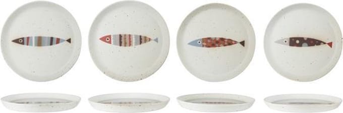 Stephano Fish Minibordje D12cm 4 Ass