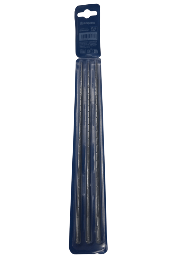 Husqvarna ronde vijl 4.5 mm  3 stuks