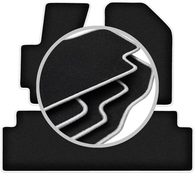 CARLUX-SILVER automatten voor: Kia Soul II minivan (2013-)