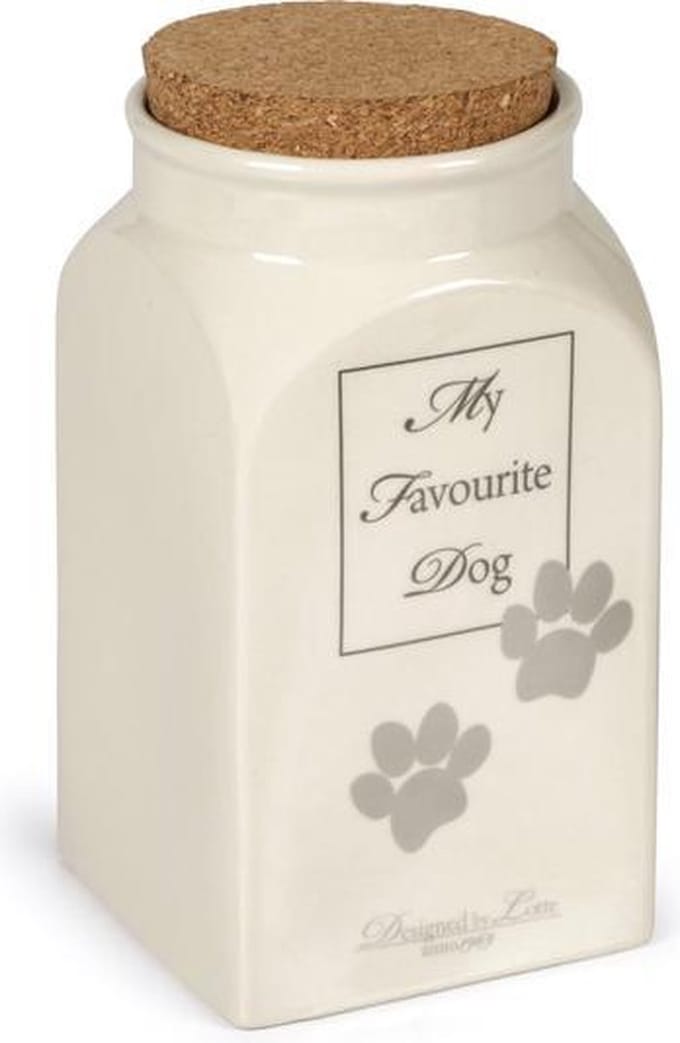 Designed by Lotte - Voorraadbus Hond - 11x11x 20,5 cm