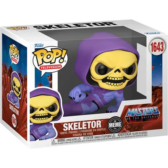 Pop Television: Masters of the Universe - Skeletor (Meme) Funko Pop #1643