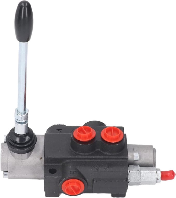 Verstelbare Hydraulische Richtingsklep met 1 Spoel, Dubbelwerkende Flow Control voor Tractoren en Logsplitters