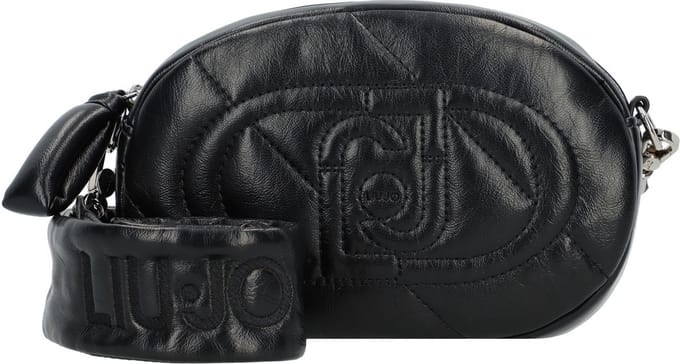 LIU JO schoudertas Felce Crossover Bag Nero zwart