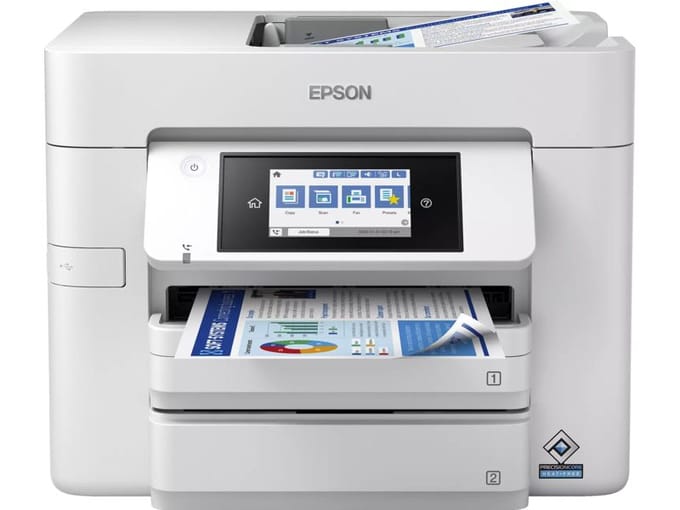Epson WorkForce Pro WF-C4810DTWF All in One Multifunctioneel - Kleur - Inkt