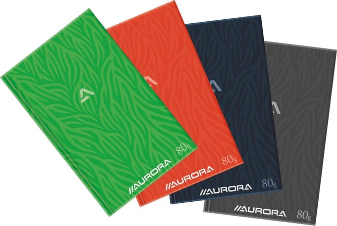 Magazijnboek ft 21,5x33,5 cm, 192 blz, geruit 5 mm 6 stuks
