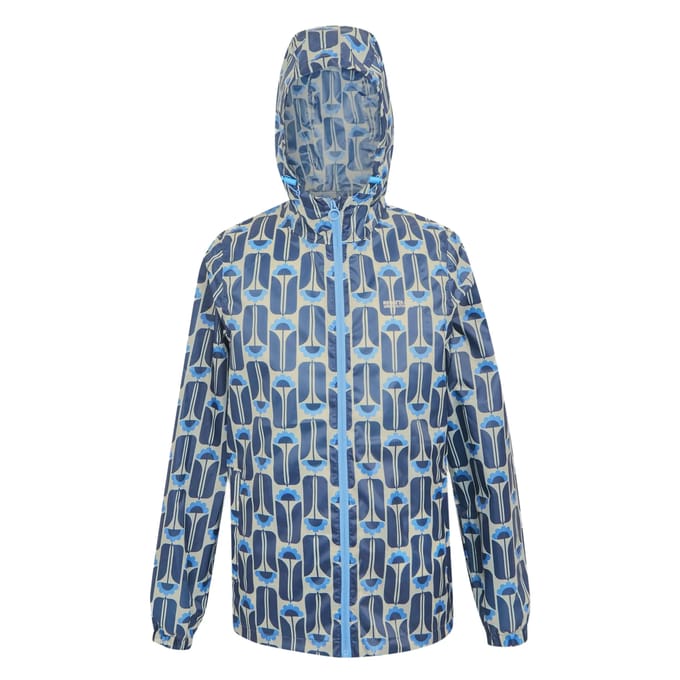 Waterdicht damesjack met capuchon Regatta Orla Kiely Pack-It