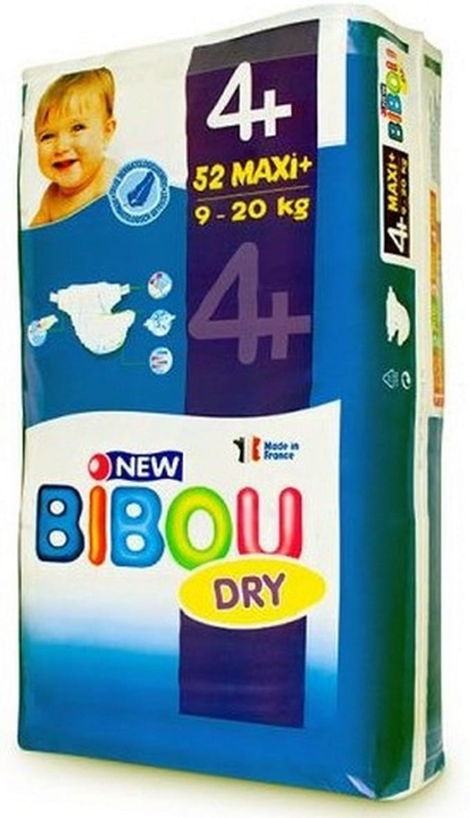 BIBOU Maxi Plus - 52 luiers