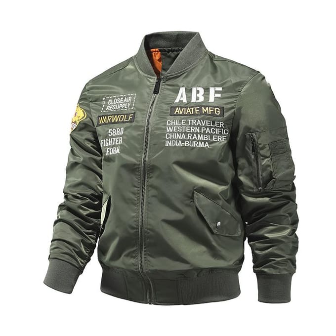 Veste Printemps/Automne Veste Bomber Uniforme de Baseball Grande Taille XXXXL gray