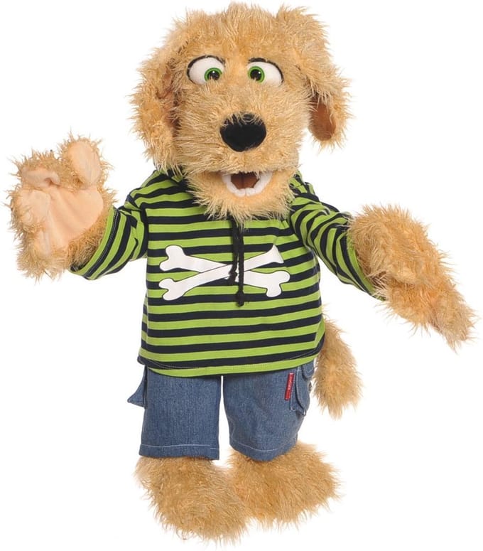 Living Puppets - Handpop - Bosse de hond - 65cm