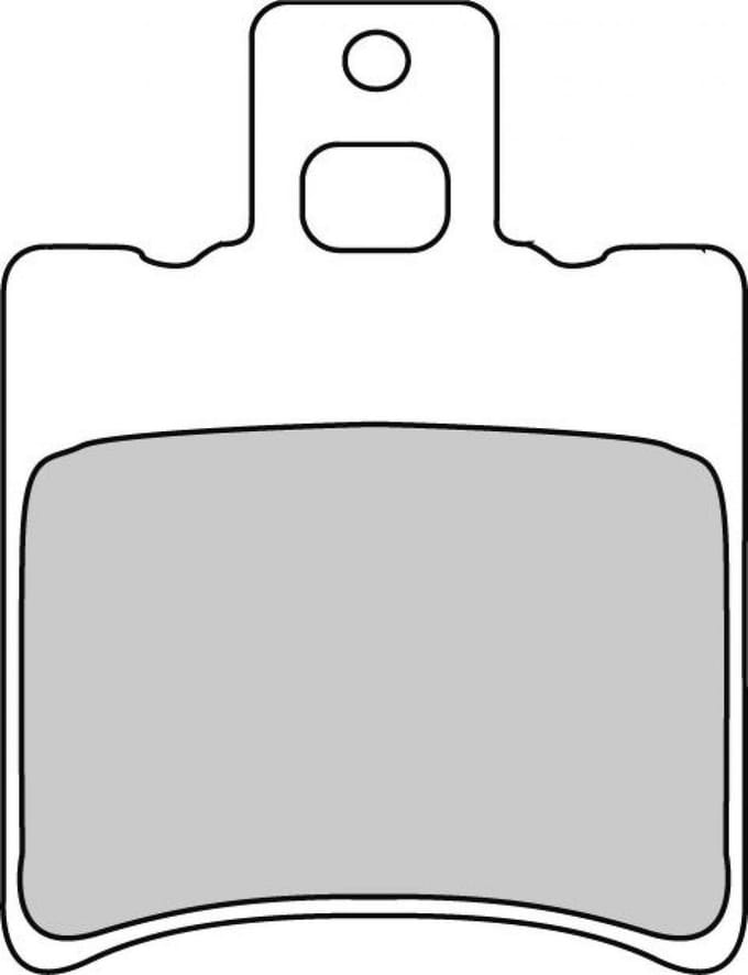 plaquette de frein ferodo voor scooter piaggio 80 typhoon 1995 av neuf