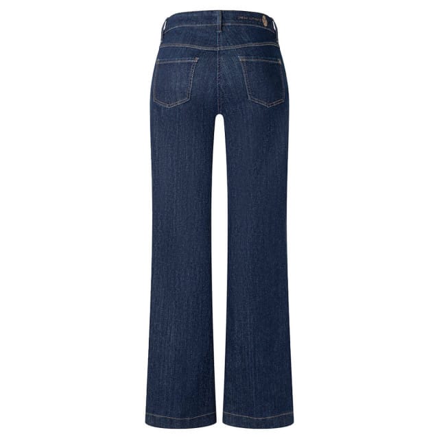Wide leg jeans met 5-pocketmodel