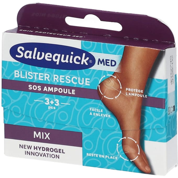 Salvequick® Blister Rescue Mix 6 Pleister