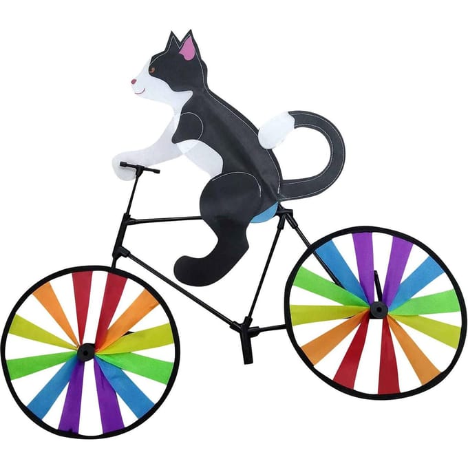 Creatieve fiets wind spinners staande paal tuin tuin decoratie