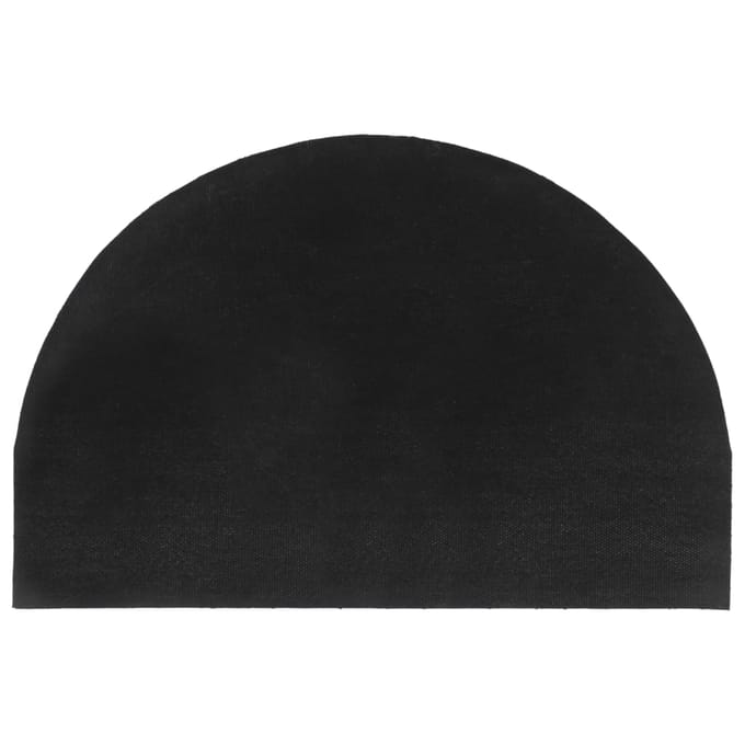 vidaXL - Deurmat - halfrond - 40x60 - cm - getufte - kokosvezel - naturel