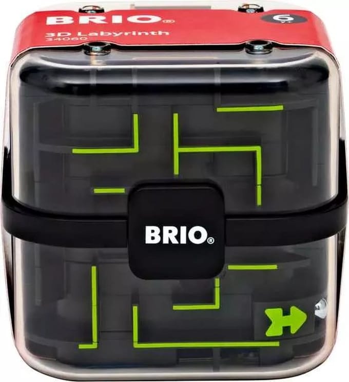 Brio 3D Labyrinth houten denkspel voor kinderen en families.