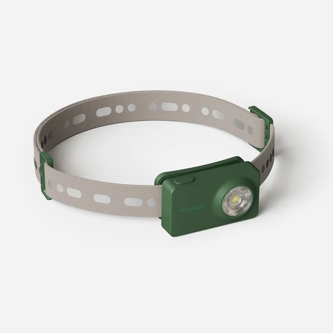 Hoofdlamp LED Bookman Monocle Groen
