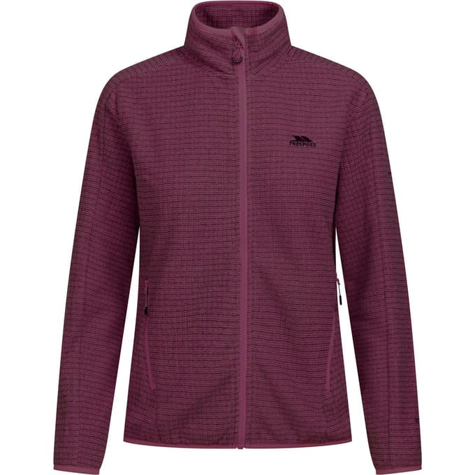 Trespass Dames/Dames Celia Fleece Jas (Shiraz)