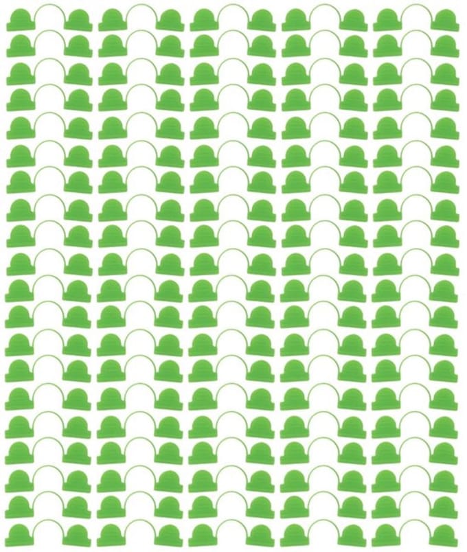 Duurzame plastic klemmen voor tuinbakken - 100 stukken